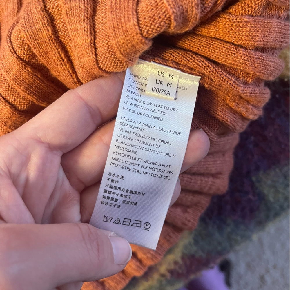 Free people beach skirt. Orange size medium - Picture 2 of 6
